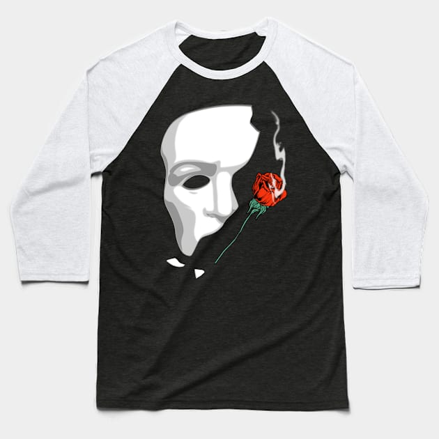 Phantom Sweet Opera Baseball T-Shirt by Heymoonly